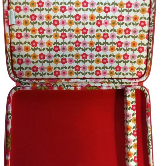 Vera Bradley Laptop Hard Case Bag, 60s Style, Retro - Picture 6 of 14